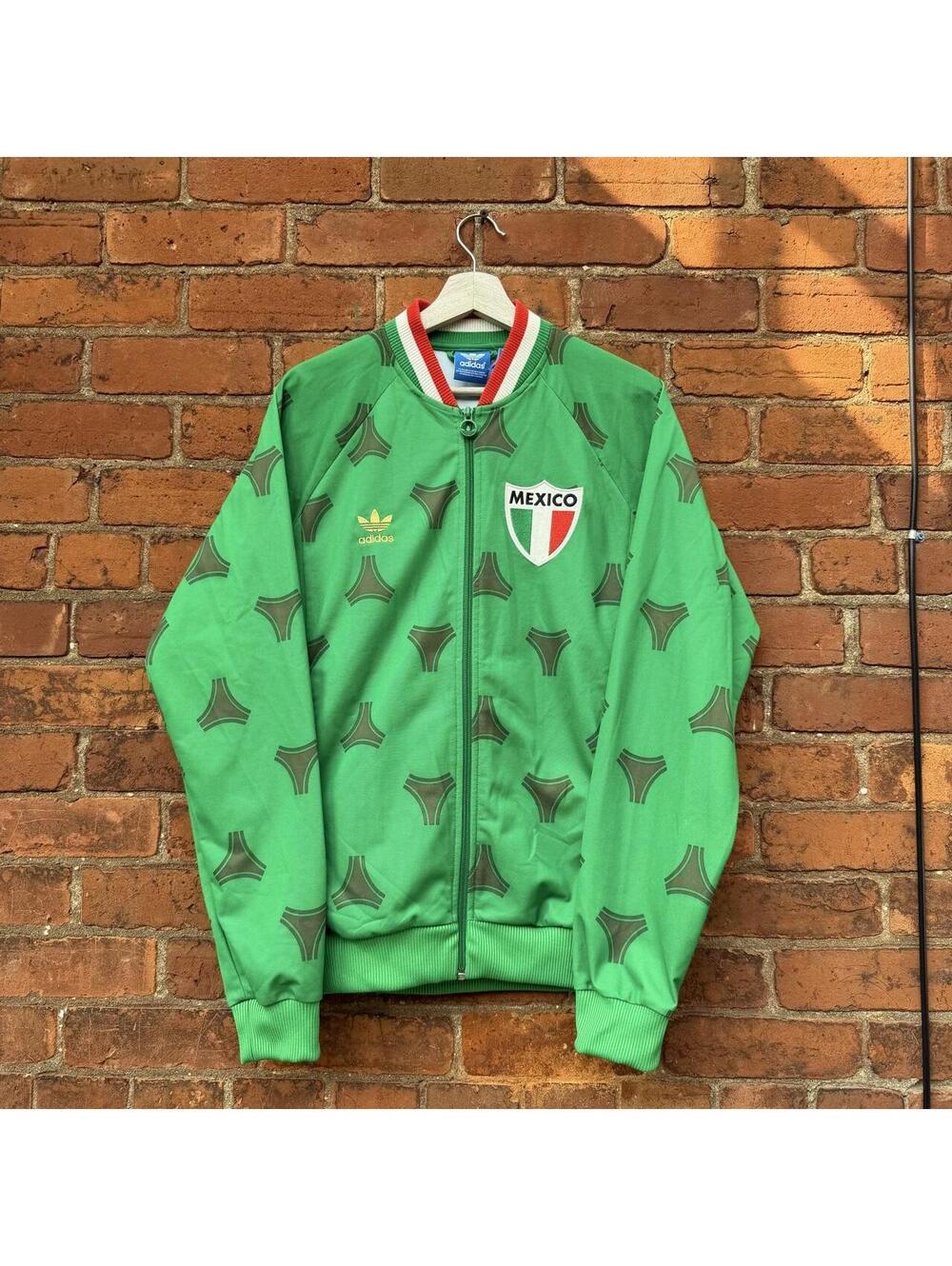 vintage adidas Mexico soccer 1978 retro firebird track jacket 2013 L